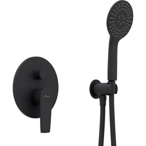 Душевая система для душа Cezares NAUTIC-DSIP-NOP, Цвет производителя: чёрный матовый - фото 3