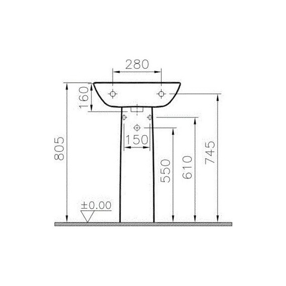 Пьедестал Vitra S20 5529B003-0156 - фото 3