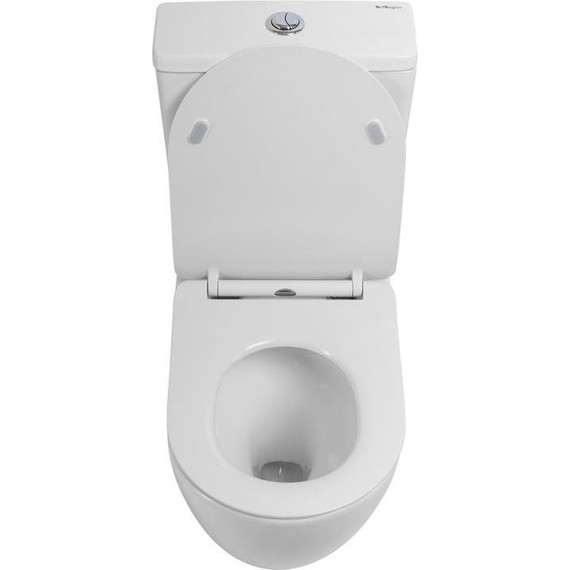 Унитаз-компакт безободковый BelBagno Sfera-tor BB2141CP-TOR (Система смыва торнадо) - фото 17