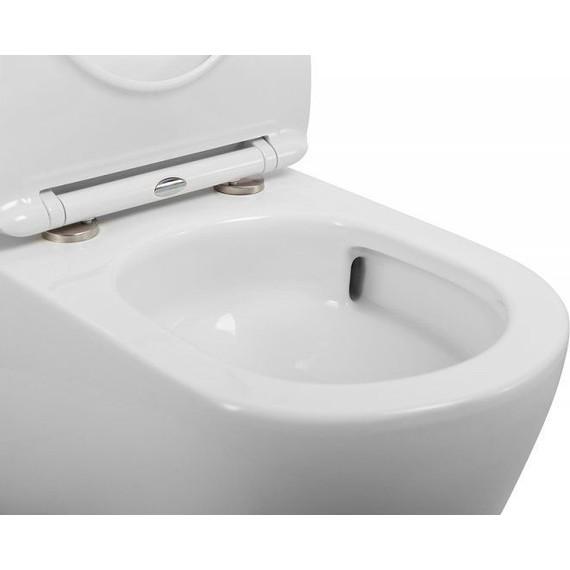 Унитаз-компакт безободковый BelBagno Sfera-tor BB2141CP-TOR (Система смыва торнадо) - фото 18