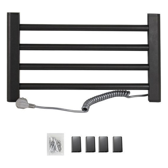 Полотенцесушитель электрический Brimix П4 500x300 мм 08120K, графит - фото 2