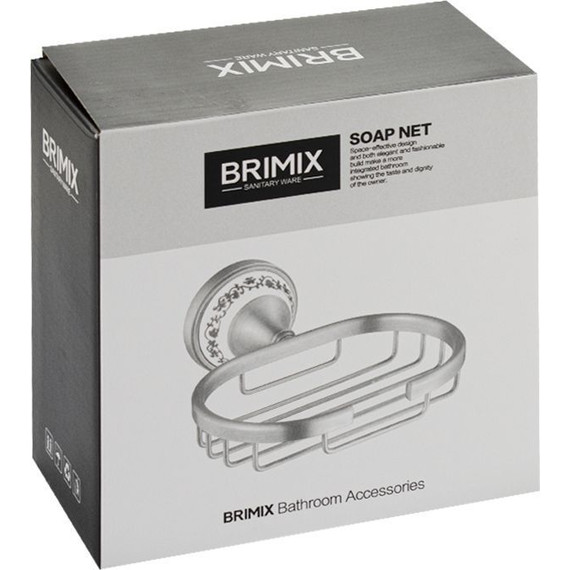 Мыльница Brimix 94007, цвет бронза - фото 2