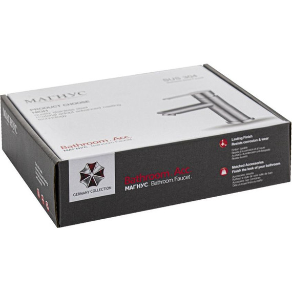 Смеситель для раковины Magnus 9451, бронза - фото 3