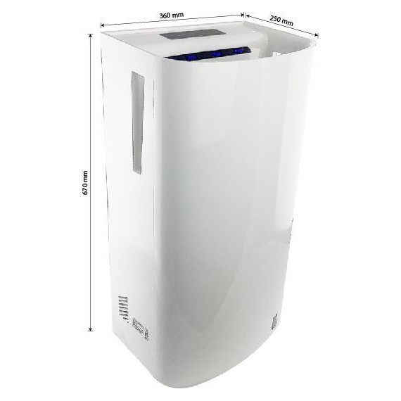 Сушилка для рук Санакс 6890, цвет белый - фото 10