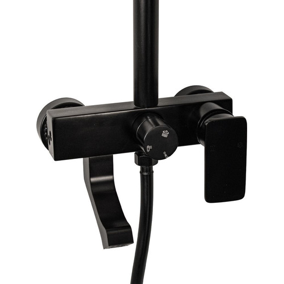 Душевая стойка Brimix 81745, чёрный - фото 5