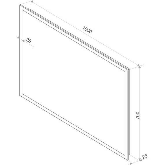 Зеркало Санакс 100 см 45215 - фото 9
