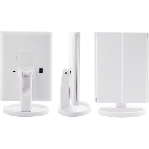 Зеркало косметическое настольное Санакс 75271, белый - фото 3