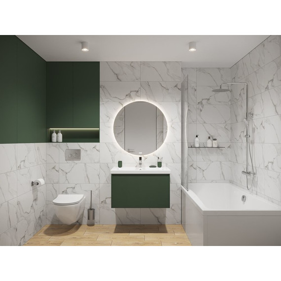 Унитаз подвесной безободковый Cersanit Brasko Smart Clean ON DPL EO Slim LP A64824 с тонкой крышкой микролифт - фото 11