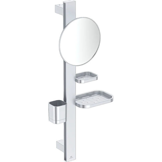 Стойка с мыльницей и зеркалом Ideal Standard BD589SI - фото 
