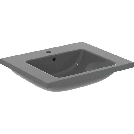 Консоль Ideal Standard Conca E2531XG с раковиной I Life B T460558, чёрный/серый - фото 5