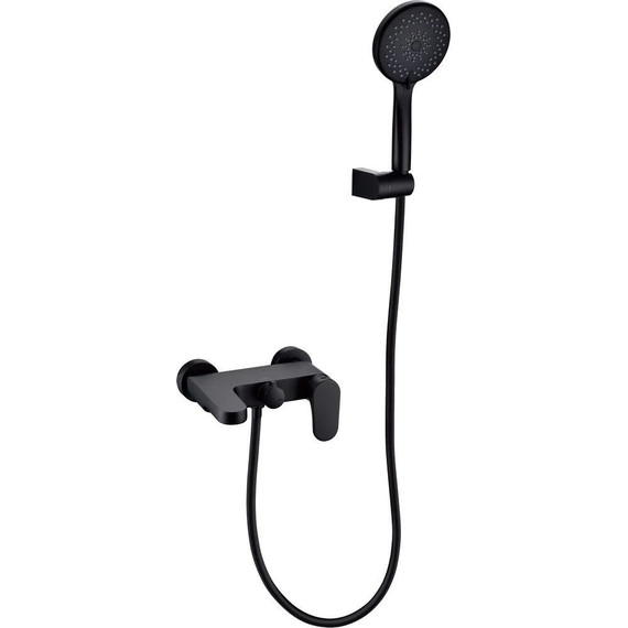 Смеситель для ванны Boheme Spectre 453-B, чёрный матовый, Цвет производителя: чёрный матовый - фото 