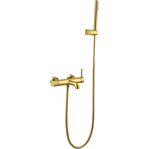 Смеситель для ванны Boheme Uno 463-G, gold, Цвет производителя: gold - фото 