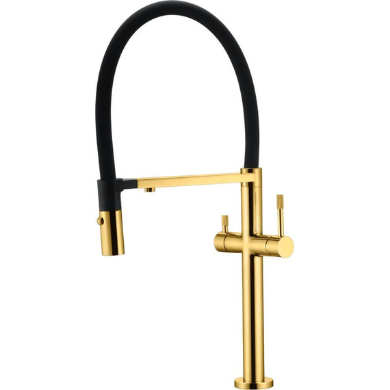 Смеситель для кухни Boheme Uno 115-G, gold, Цвет производителя: gold - фото 