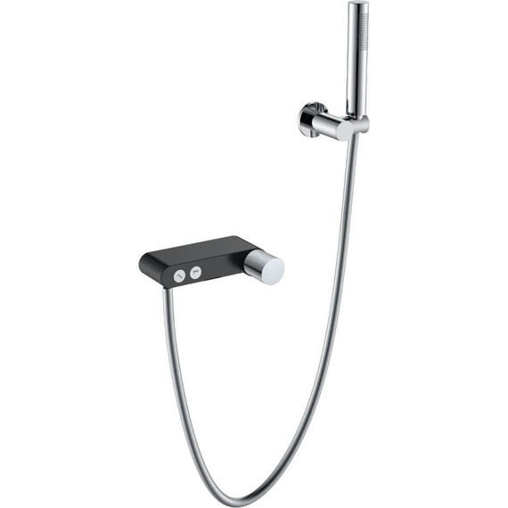 Смеситель для ванны Boheme Stick 123-BCR.2, black chrome, Цвет производителя: black chrome - фото 2