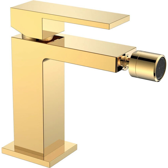 Смеситель для биде Boheme Qubic 476-G, gold, Цвет производителя: gold - фото 