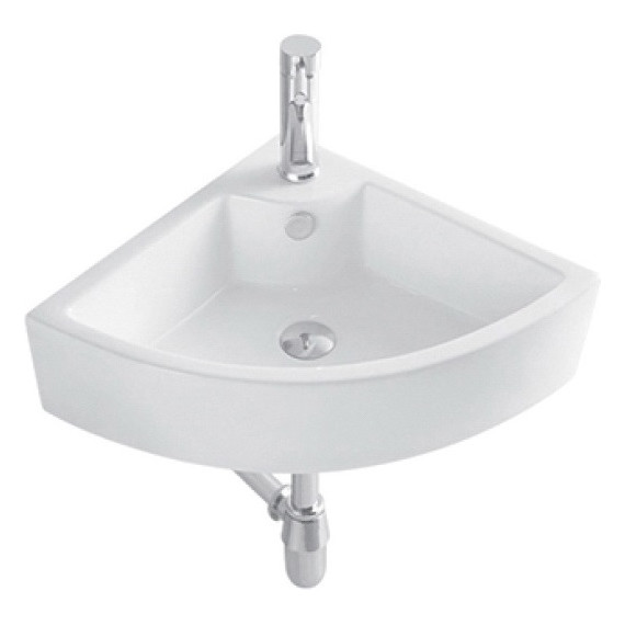 Раковина подвесная угловая Aquatek 47 см AQ5166B-00 - фото 