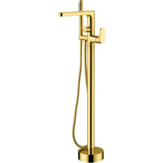 Смеситель для ванны напольный Boheme Spectre 459-G, gold, Цвет производителя: gold - фото 