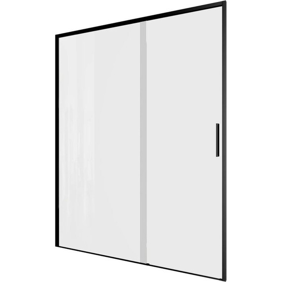 Душевая дверь Aquanet Pleasure Evo AE65-N150-BT 150 см 312543, чёрный/прозрачное - фото 2