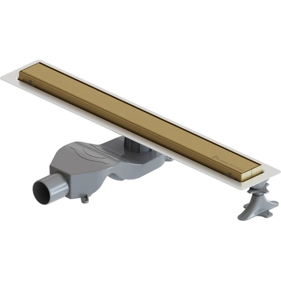 Трап Boheme Premium Linear 60 см 982-60-MG, matt gold (под плитку), Цвет производителя: matt gold - фото 