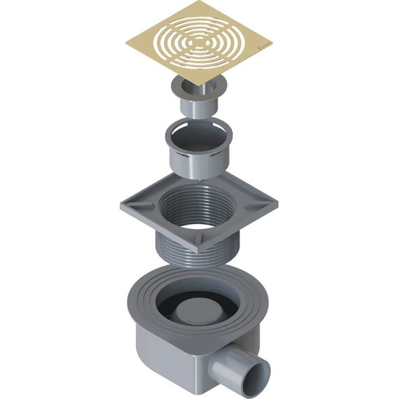 Трап Boheme Smart Design 15 см 984-15-G, золото, Цвет производителя: золото - фото 3