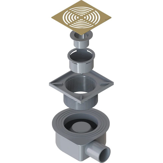 Трап Boheme Smart Design 15 см 984-15-MG, matt gold, Цвет производителя: matt gold - фото 3