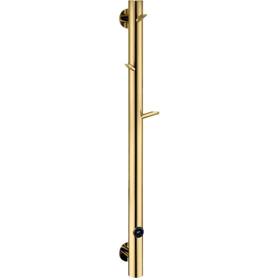 Полотенцесушитель электрический Boheme Uno П1 1300x200 мм 724-G, gold, Цвет производителя: gold - фото 