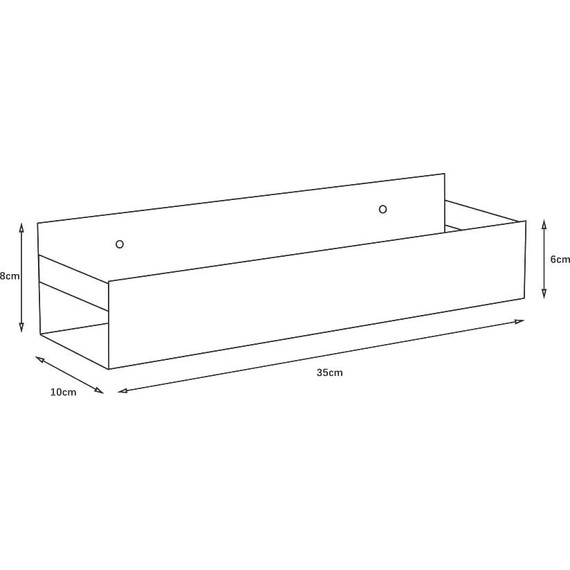 Полочка Boheme Q 10965-NB, nickel brush, Цвет производителя: nickel brush - фото 3
