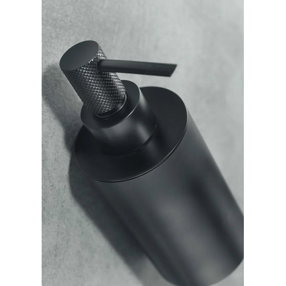 Дозатор для жидкого мыла Boheme Uno 10980-B, чёрный матовый, Цвет производителя: чёрный матовый - фото 2