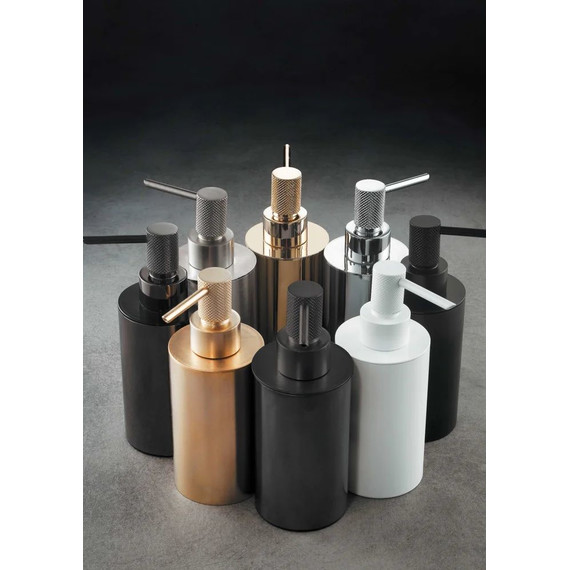 Дозатор для жидкого мыла Boheme Uno 10980-GM, gun metal, Цвет производителя: gun metal - фото 2