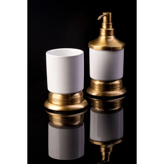 Дозатор для жидкого мыла Boheme Medici 10610, бронза - фото 3