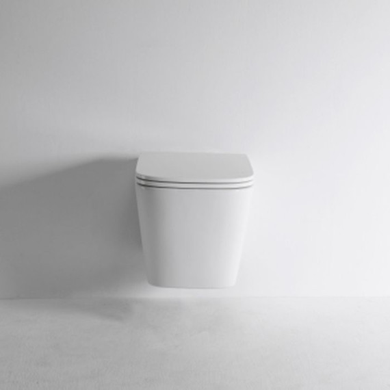 Унитаз подвесной безободковый Tece Spring S 9700996 с тонкой крышкой микролифт (система смыва торнадо) - фото 2