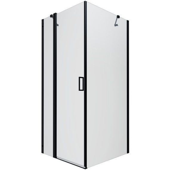 Душевое ограждение Triton Йота 90x90 см, чёрный/прозрачное - фото 