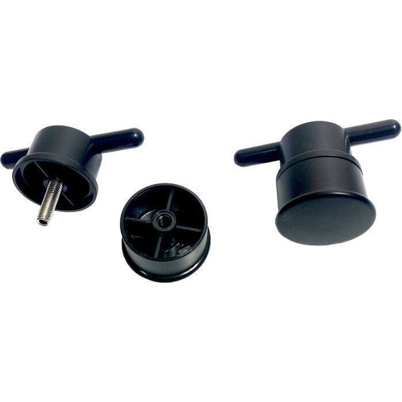 Душевое ограждение Triton Вента 100x80 см (с поддоном) чёрный/прозрачное - фото 3