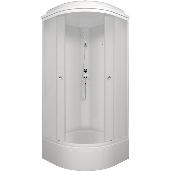 Душевая кабина Triton Вельвет В 90x90 см, белый/матовое - фото 2