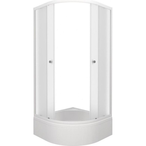 Душевое ограждение Triton Вельвет В 90x90 см, хром/матовое - фото 2