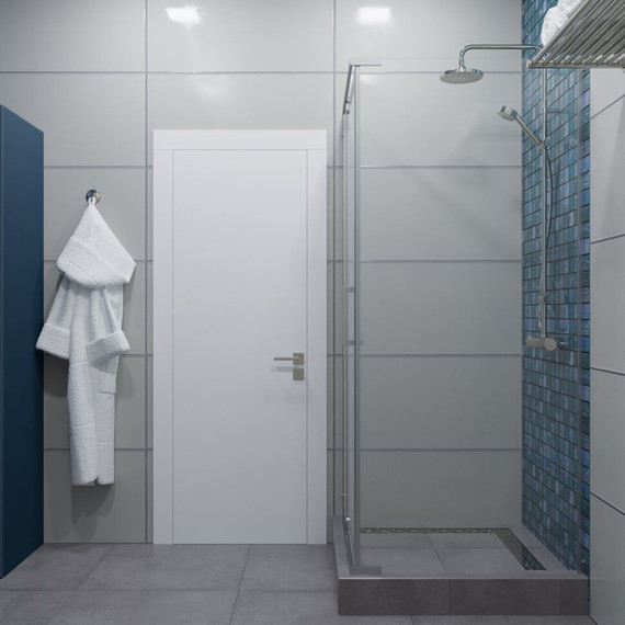 Душевое ограждение Triton Терра 90x90 см, хром/прозрачное - фото 6