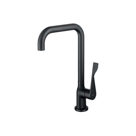 Смеситель для кухни Aquatek Вега AQ1083MB, чёрный матовый, Цвет производителя: чёрный матовый - фото 