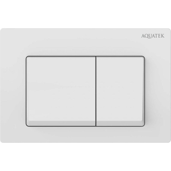 Кнопка смыва Aquatek Small TDI-0000004, белый - фото 