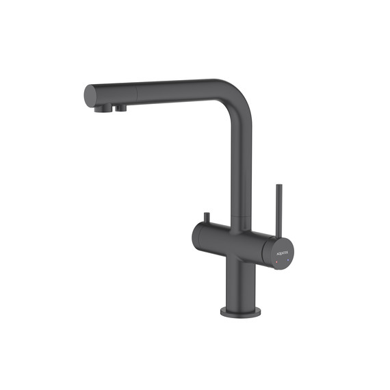 Смеситель для кухни Aquatek Европа AQ1385MB, чёрный матовый, Цвет производителя: чёрный матовый - фото 