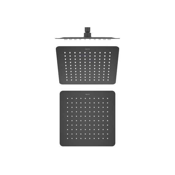 Верхний душ Aquatek 250x250 мм AQ2072MB, чёрный матовый - фото 