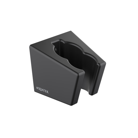 Держатель душевой лейки Aquatek AQ2402MB, чёрный матовый - фото 