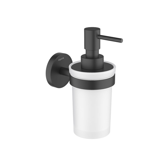 Дозатор для жидкого мыла Aquatek Европа AQ4105MB, цвет чёрный матовый - фото 