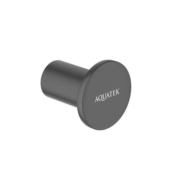 Крючок Aquatek Лира AQ4401MB, цвет чёрный матовый - фото 