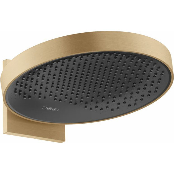 Верхний душ Hansgrohe Rainfinity 360x360 мм 26230140, шлифованная бронза - фото 