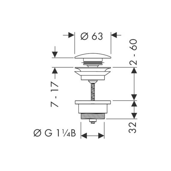 Смеситель для биде Hansgrohe Finoris 76200700, белый матовый - фото 2