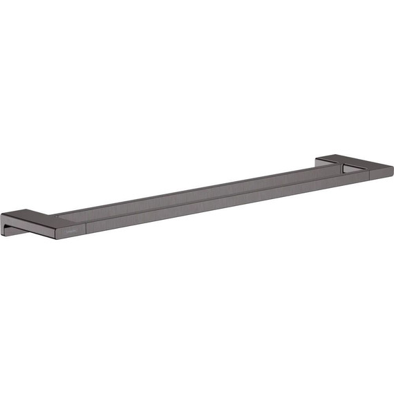 Полотенцедержатель Hansgrohe AddStoris 41743340, шлифованный чёрный хром - фото 