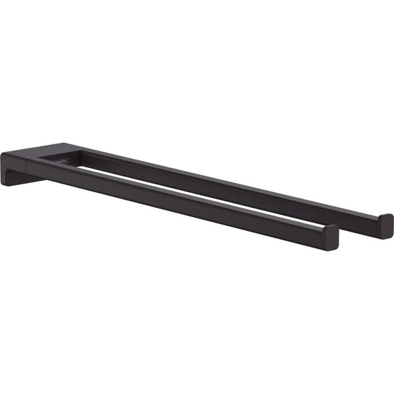 Полотенцедержатель Hansgrohe AddStoris 41770670, чёрный матовый - фото 